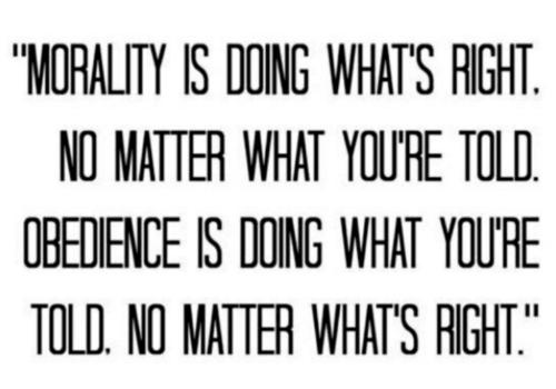 M morality