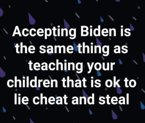 accepting biden