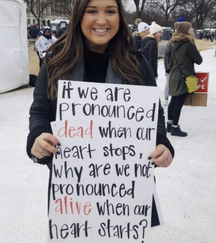pronounced alive when heart starts beating