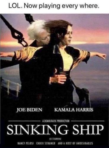 sinking ship
