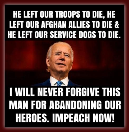 Biden Abandoned our Heros