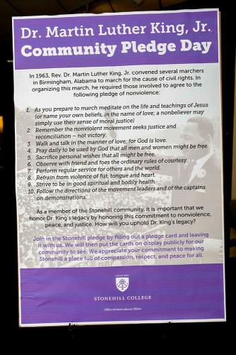 mlk pledge
