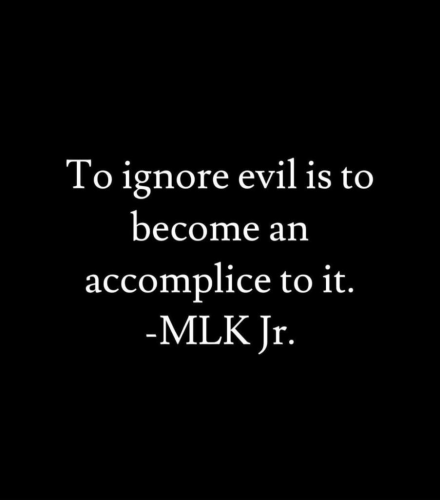 To ignore Evil