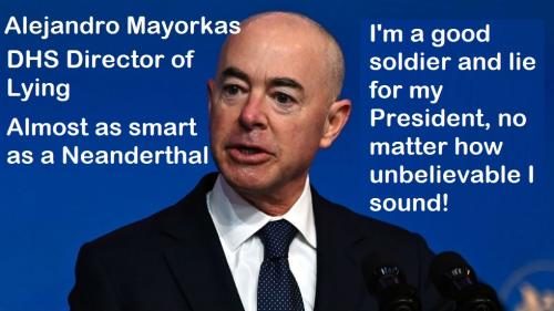 Alejandro Mayorkas Good Soldier Lie For President