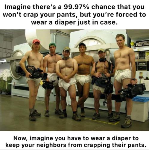 wear a diaper