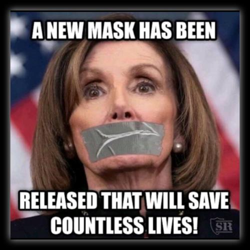 Mask Pelosi