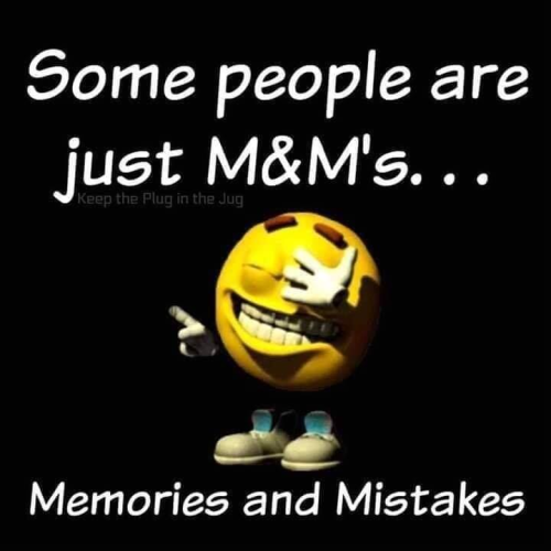 Some people are m&ms