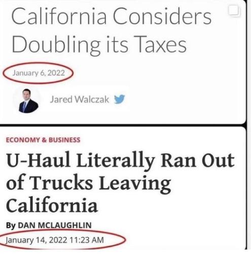 CaliforniaDoubleTaxUHaulTrucksLeave