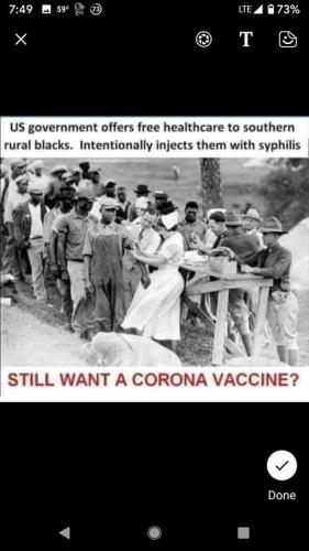 govt injects with syphilis