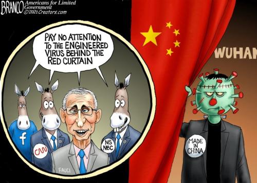 AF Branco Pay No Attention Engineered Virus Behind Red Curtain