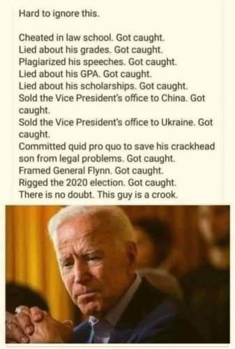 TRUMP DIDN'T BIDEN DIDN'T