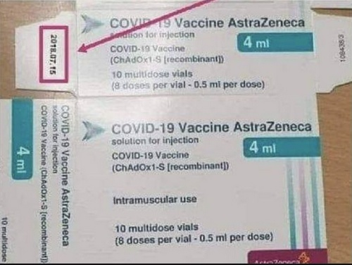 COVID VACCINE A YEAR BEFORE