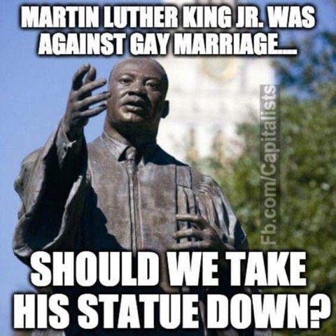 mlk & gay marriage