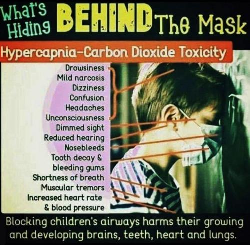 M behind mask