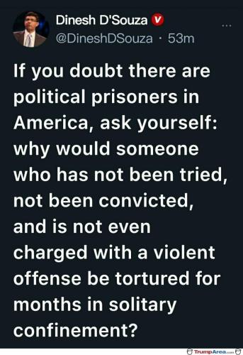 IF YOU DOUBT THERE ARE POLITICAL PRISONERS