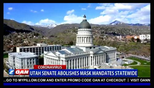 Utha Senate Abolishes Mask Mandates Statewide