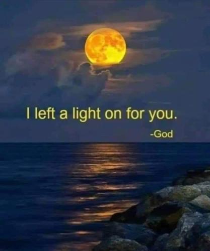 Good Night 14 - I left the light on for you