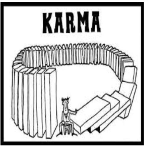 Karma is a case of Covid for the triple vaxxed arrogant asshole,  ain't that right Geraldo
