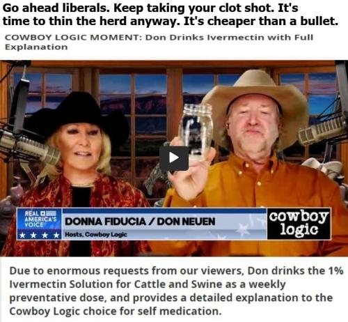 Go ahead liberals keep taking your clot shot