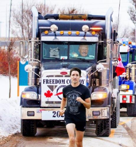 trump trucker trudo