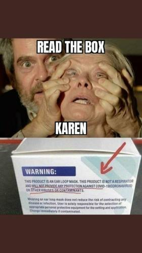 read the box karen
