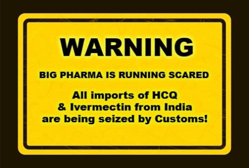 Warning Big Pharma is running scared