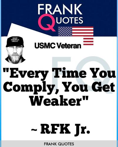 EVERY TIME YOU COMPLY