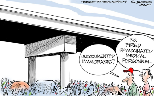 NO FIRED UNVACINATED MEDICAL PERSONNEL
