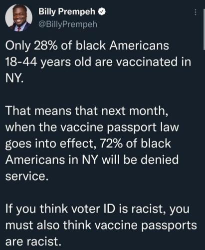 BLACK VACINATIONS