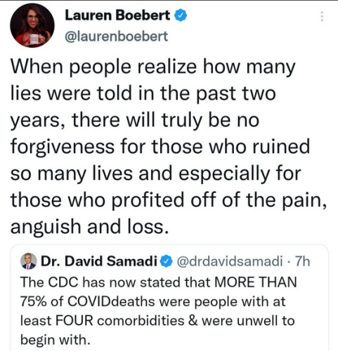 Lauren Boebert Post