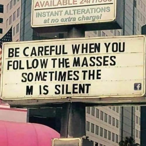 Follow the Masses