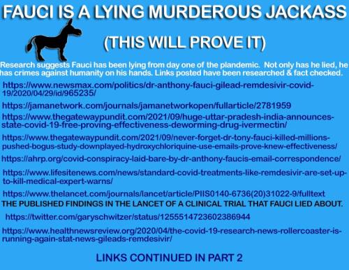 FAUCI JACKASS PART 1