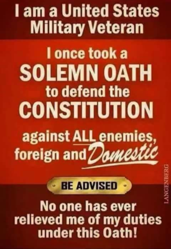 I am a veteran