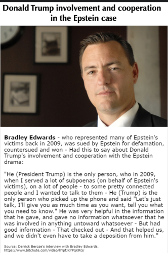 DONALD TRUMPS INVOLVMENT