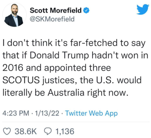 I DON'T THINK IT'S FAR FETCHED