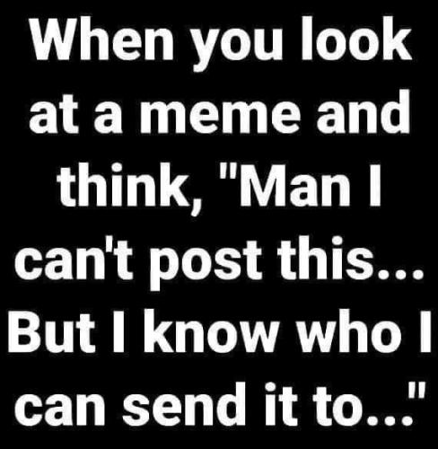 Iknow who I can send it to