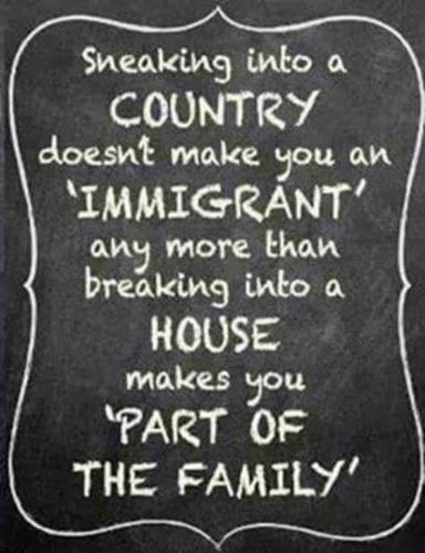 SNEAKING INTO A COUNTRY