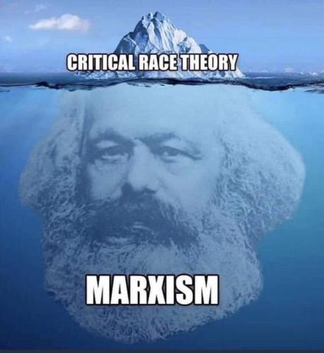 CRT Iceberg of Marxism