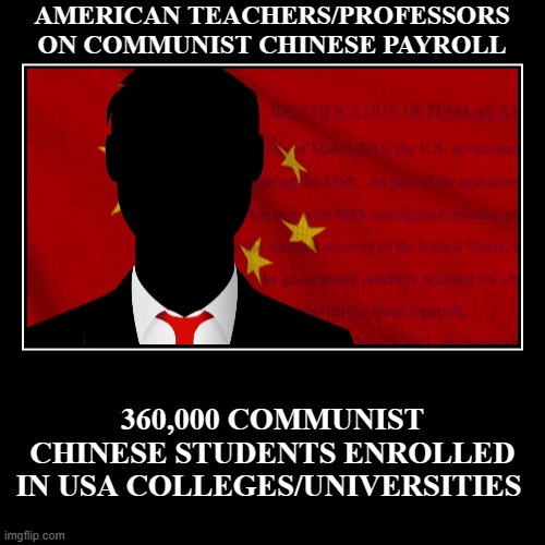 COMMUNISTCHINESEGOVERNMENTPUTSAMERICANPROFESSORSONPAYROLL