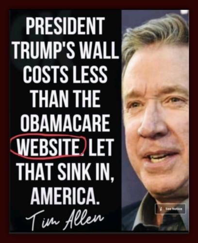 Trumps Wall VS Obama Care
