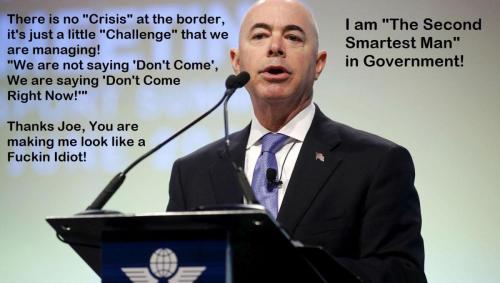 Alejandro Mayorkas No Crisis AT Border