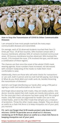 LARGE How to Stop the Transmission of COVID & Other Communicable Diseases