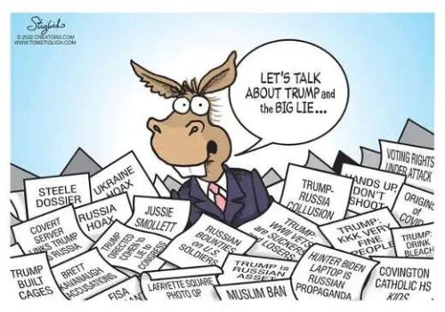 LET'S TALK ABOUT TRUMP AND THE BIG LIE