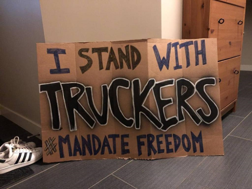 I stand with Truckers