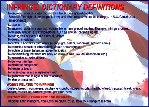 INFRINGE DEFINITION