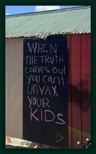 How do you Unvax your kids