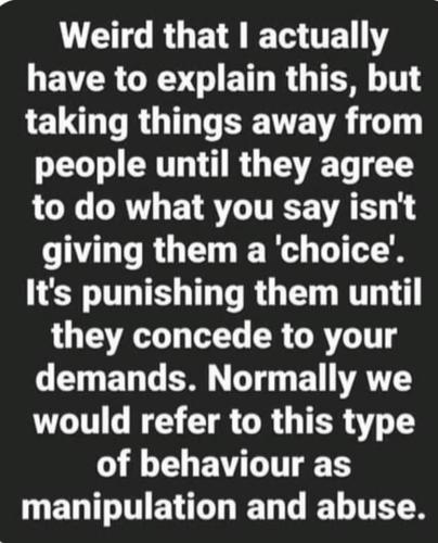 Manipulation & abuse