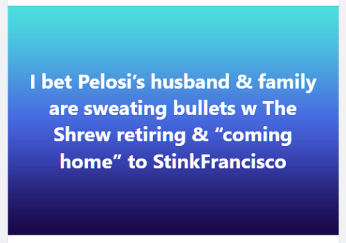 The Shrew Pelosi