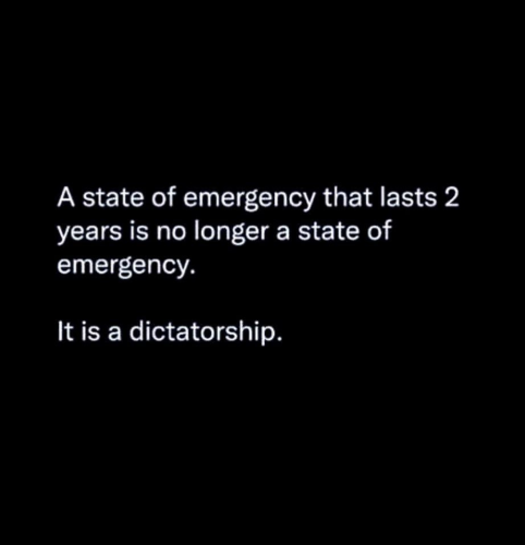 A STATE OF EMERGENCY