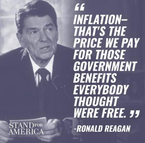 InflationPriceGovtBenefitEverybodyThoughtFree